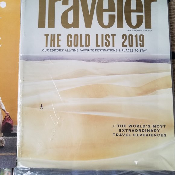 Conde Nast Traveler Magazine Lot of 4 issues including March 2020, 2 Gold Lists - Picture 3 of 13